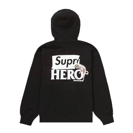 Supreme ANTIHERO Hoodie Black