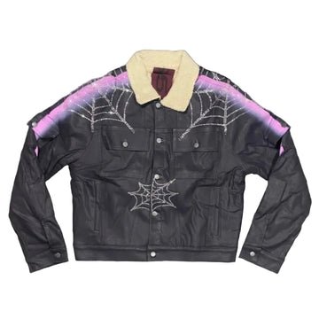 Sp5der Black Crystal Web Jacket