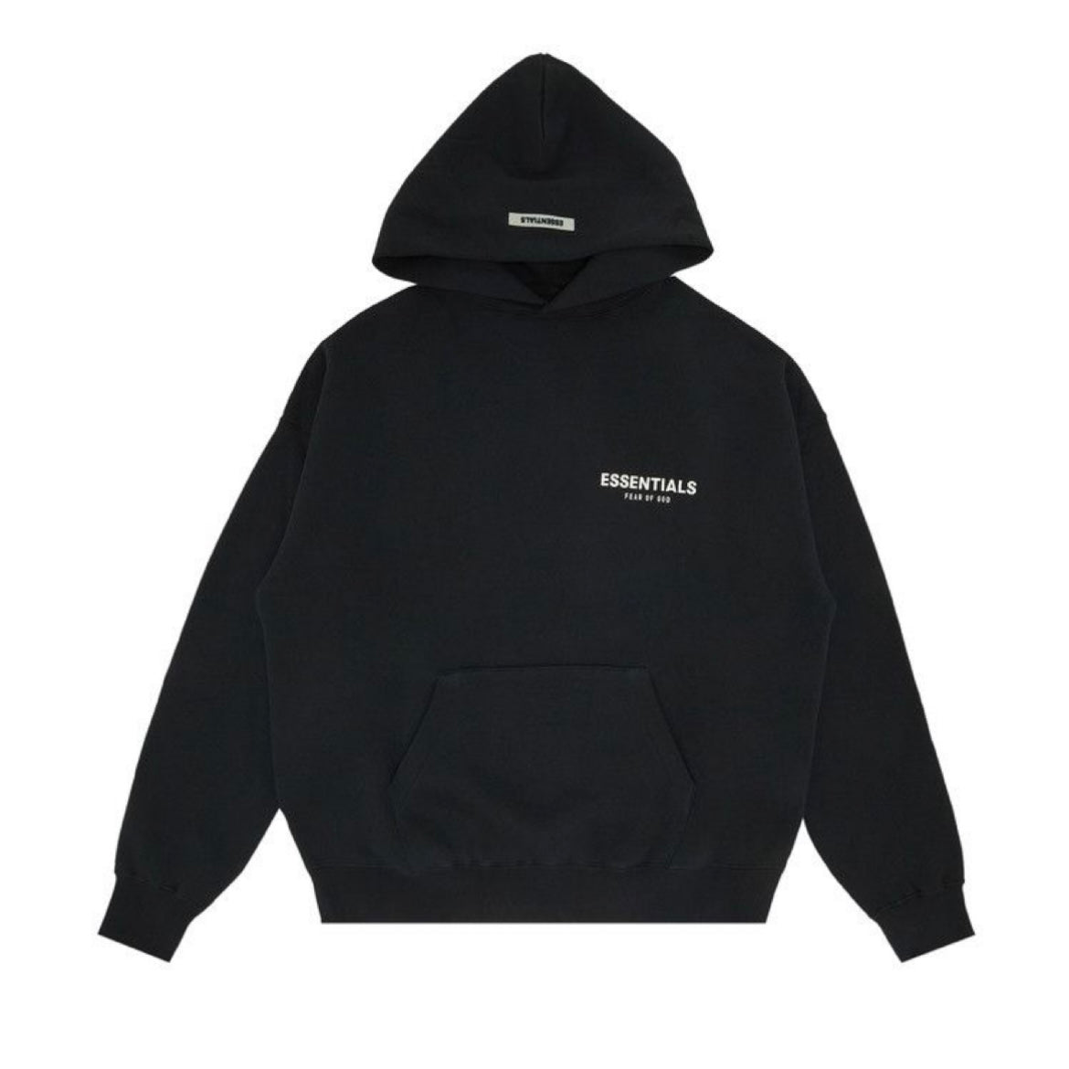 Essentials Black/White Hoodie