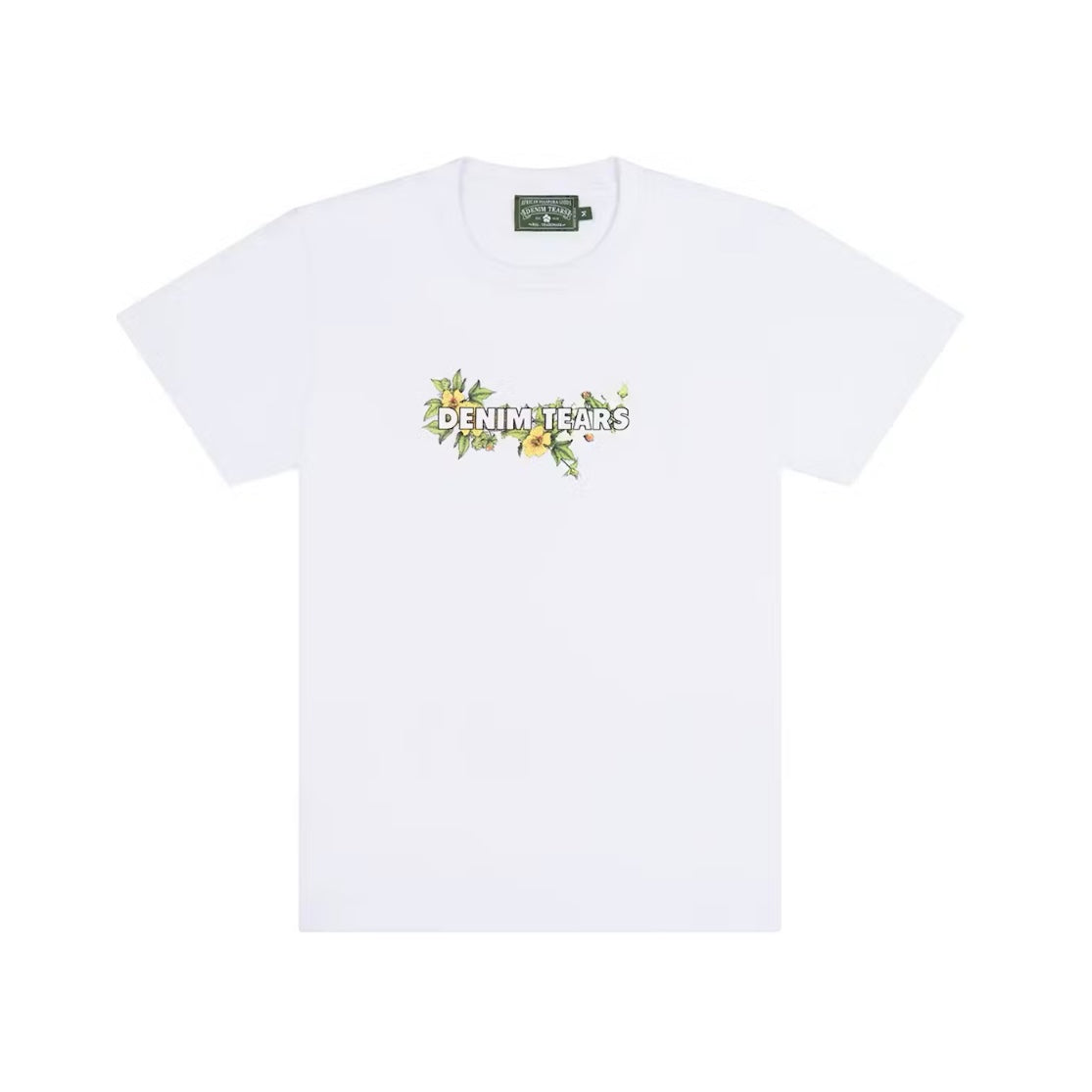 Denim Tears Cotton Floral Tee White
