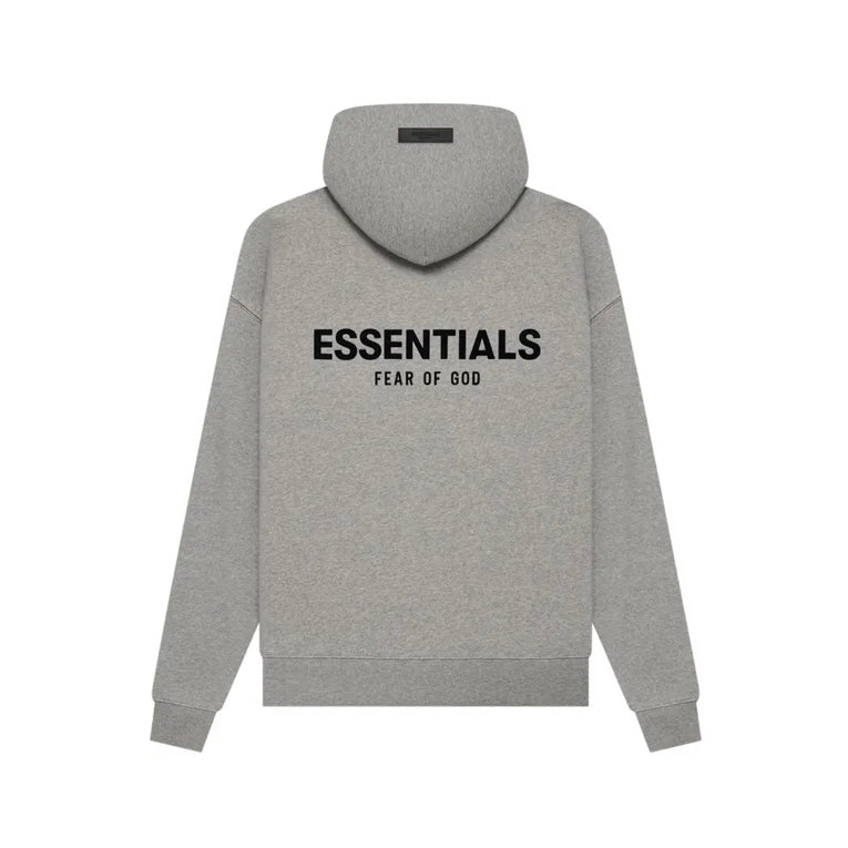 Essentials Dark Oatmeal Hoodie