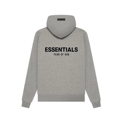 Essentials Dark Oatmeal Hoodie