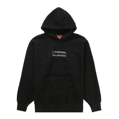 Supreme Inside Out Box Logo Hoodie Black