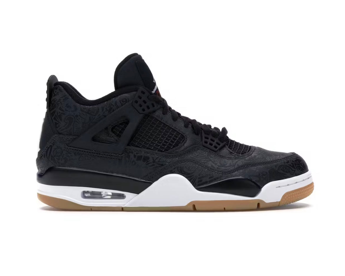 Jordan 4 Retro Laser Black Gum