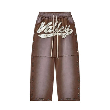 Vale Skittle Sweatpants Brown