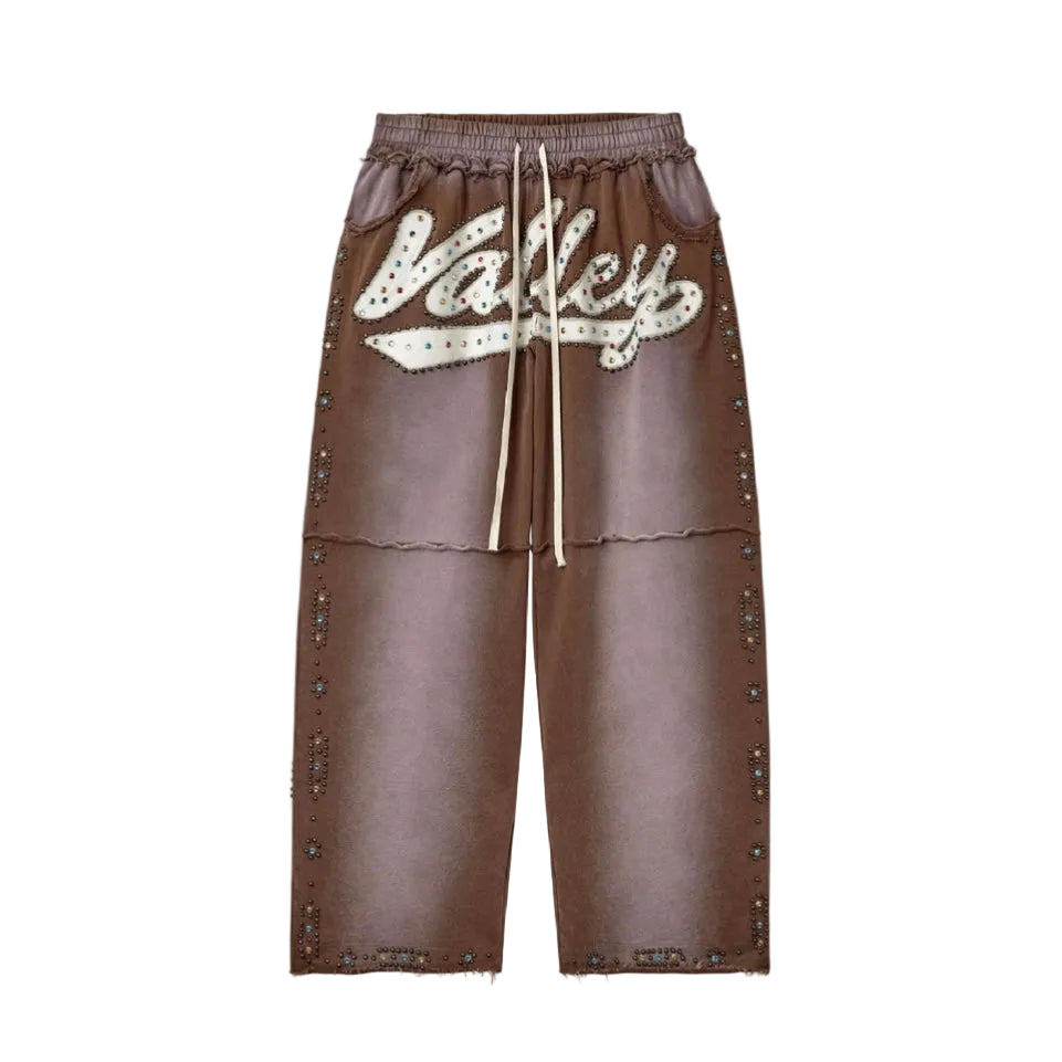 Vale Skittle Sweatpants Brown
