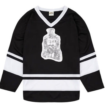 Bravest Black Jesus Piece Hockey Jersey