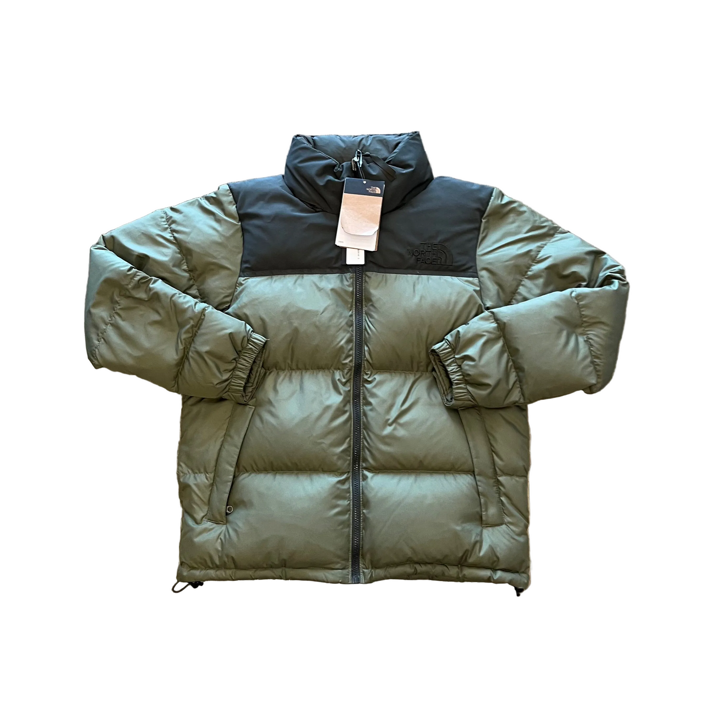 The North Face Olive Green Puffer