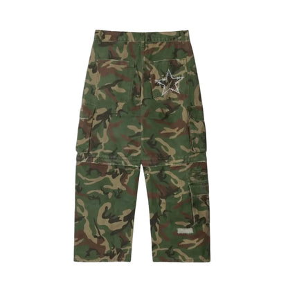 Pythia Camo Convertible Cargo Pants
