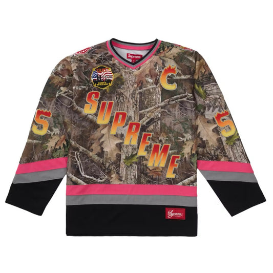 Supreme FDNY Hockey Jersey Camo
