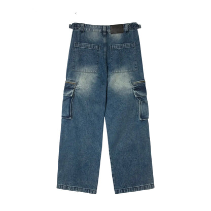 Pythia Belted Cargo Pocket Denim