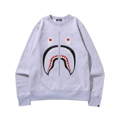 Bape Crewneck Shark Gray