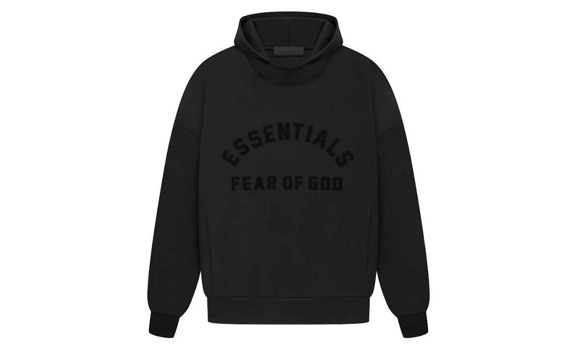 Fear of God Essentials Hoodie Jet Black