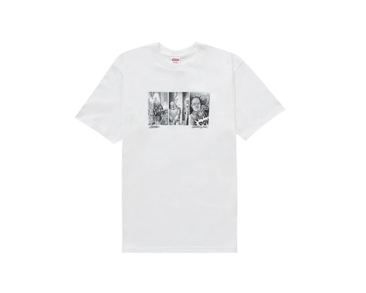 Supreme Pow Tee White