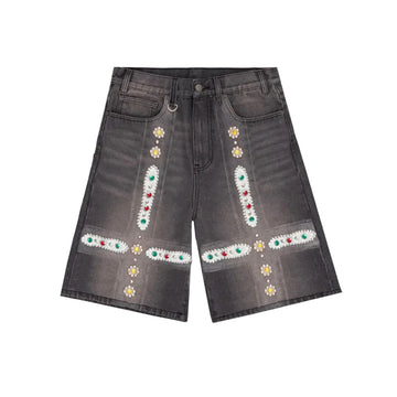 Bravest Black Sapphire Jorts