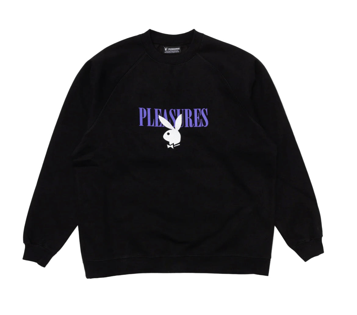 Pleasures Play Boy Bunny Crewneck
