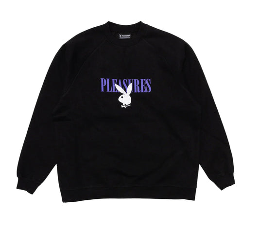 Pleasures Play Boy Bunny Crewneck