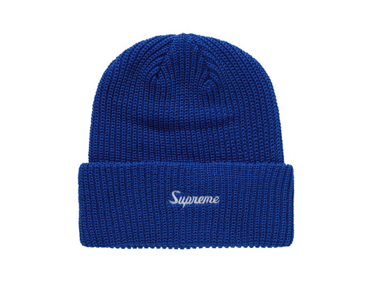 Supreme Loose Gauge Beanie Blue