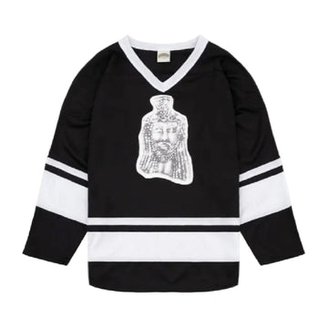 Bravest Black Jesus Piece Hockey Jersey