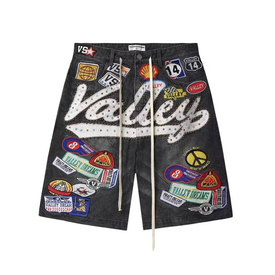 Vale Black 1980s Jorts