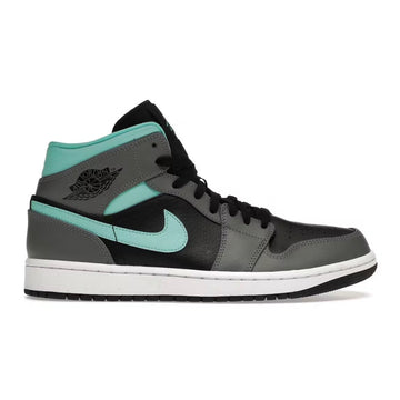 Jordan 1 Mid Grey Aqua