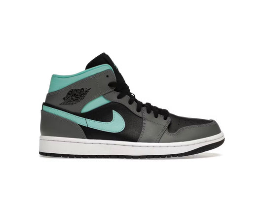 Jordan 1 Mid Grey Aqua