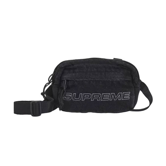 Supreme Denim Mini Shoulder Bag Black
