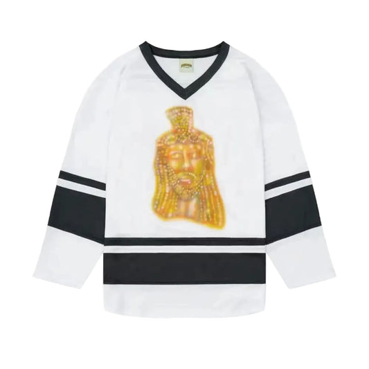 Bravest Jesus Piece Hockey Jersey