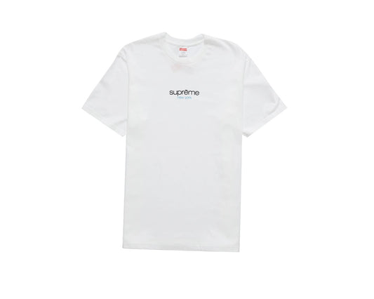 Supreme Classic Logo Tee White