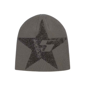 Sp5der Star Rhineston Skully Grey