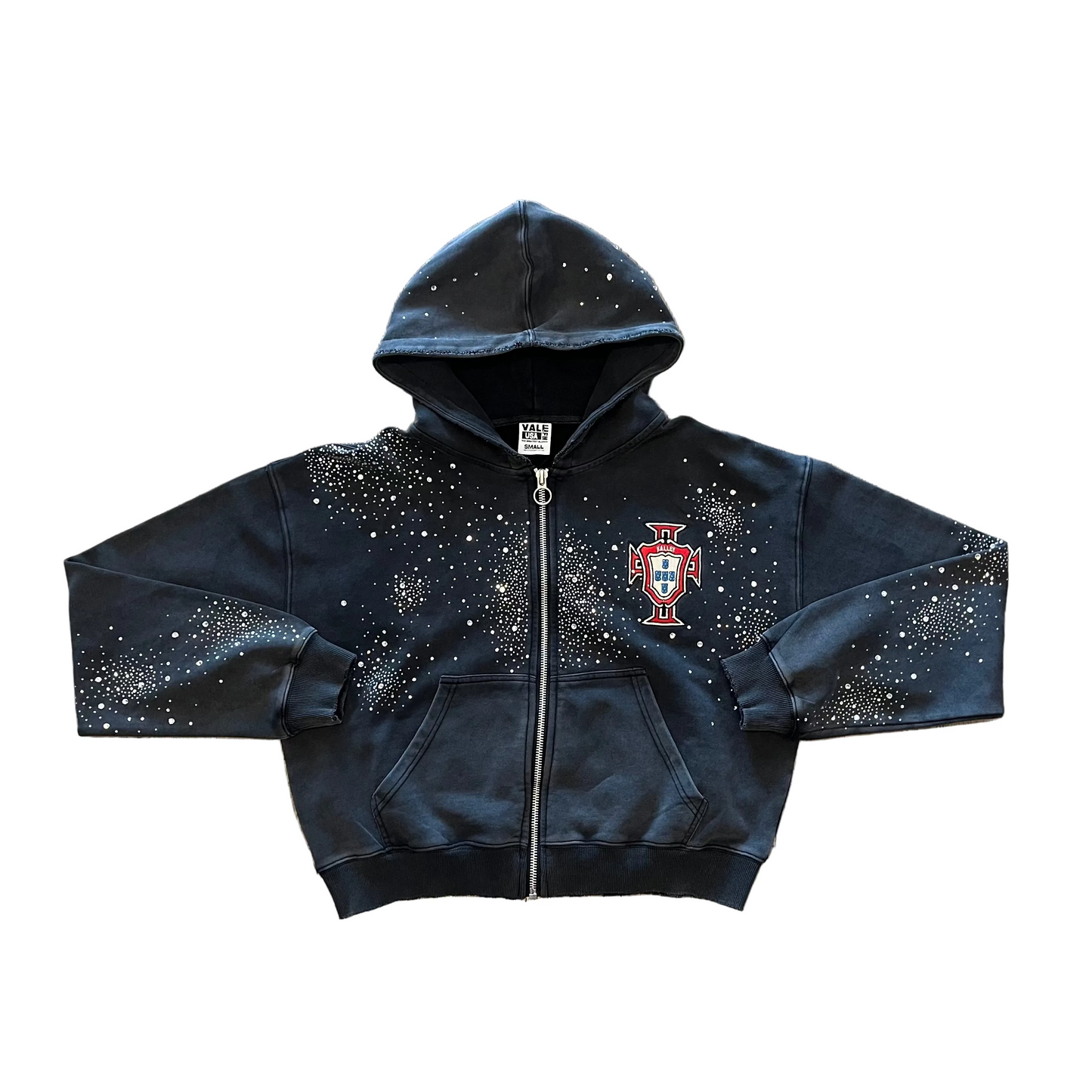 Vale Forever Pluto Custered Zip Up Black