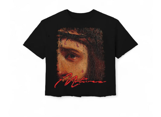 God Motives Jesus Tee Black
