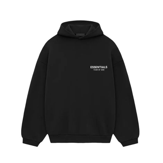 Essentials Black/White Hoodie