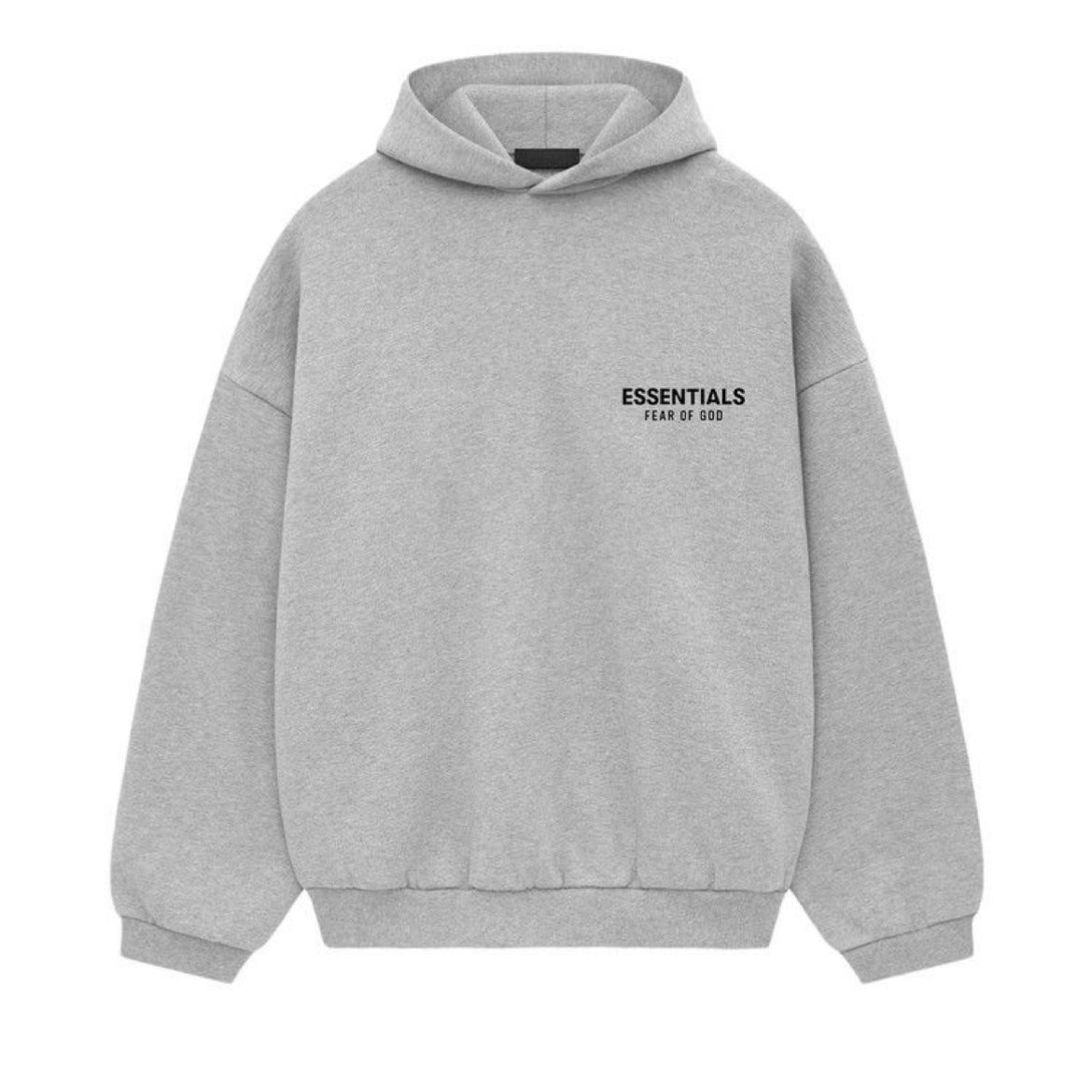 Essentials Light Heather Grey Hoodie
