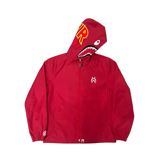 Bape PONR Shark Hooded Windbreaker