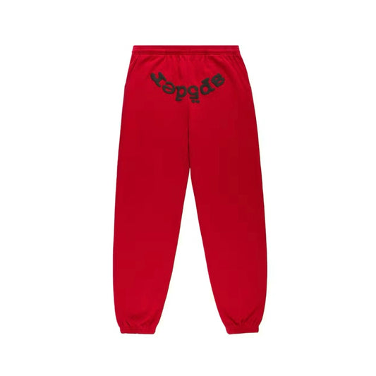 Sp5der OG Web V2 Sweatpant Red