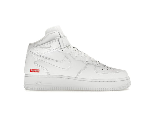 Supreme Air Force 1 Mid White