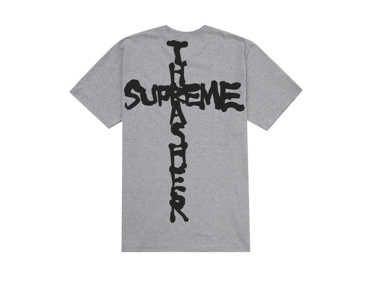 Supreme Thrasher Cross Tee Grey