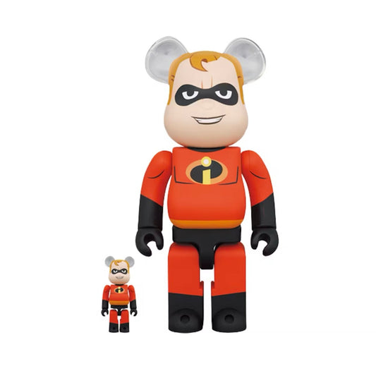 Bearbrick 100% & 400% Mr Incredible