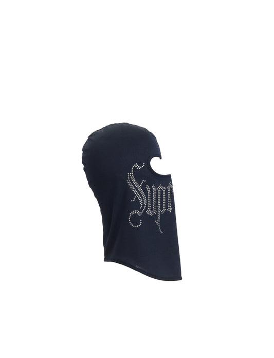 Supreme Rhinestone Balaclava Navy