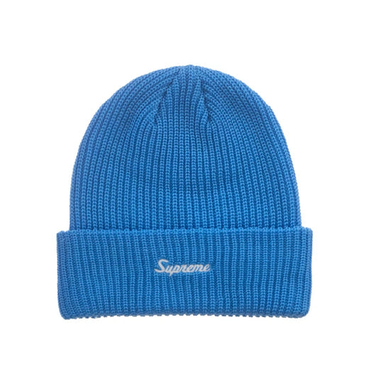 Supreme Loose Gauge Beanie Blue