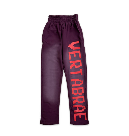 Vertabrae Indigo Red Sweatpants