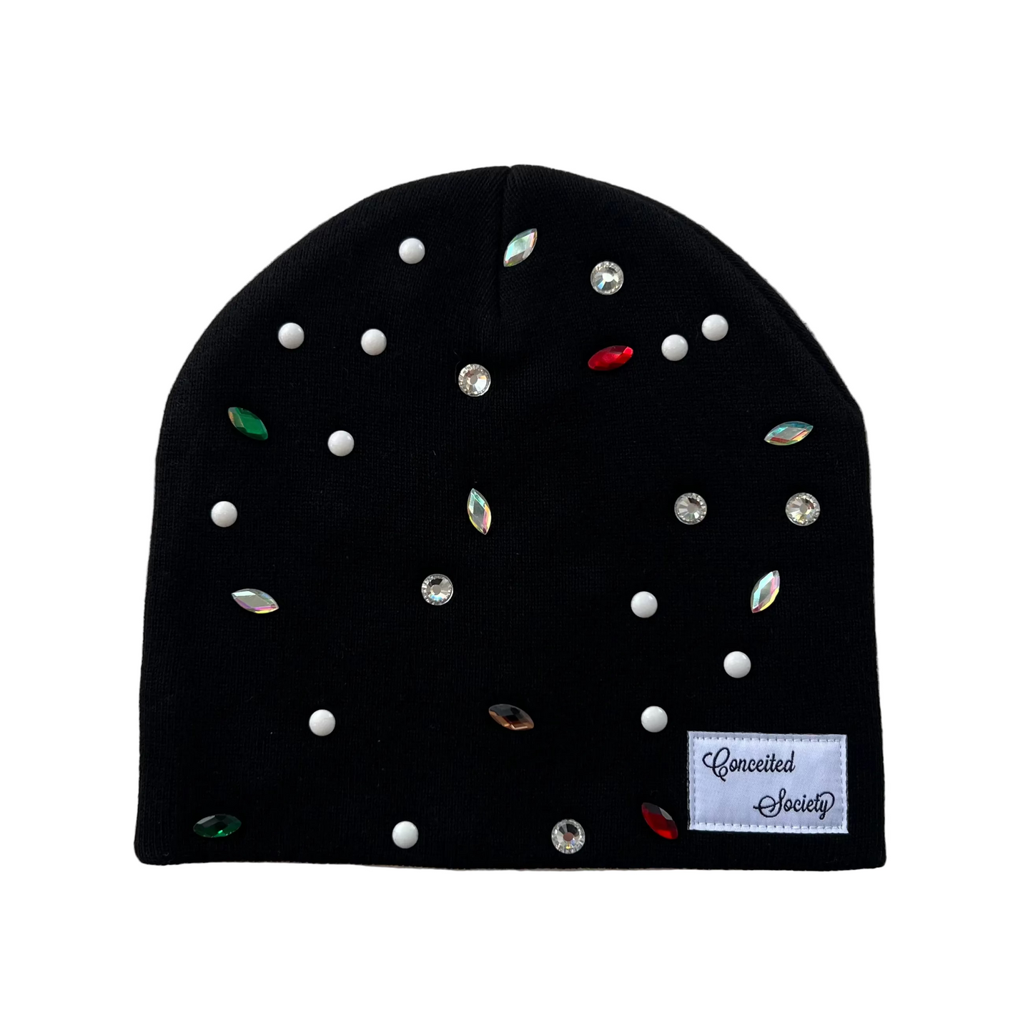 Conceited Society Jewels Beanie Black