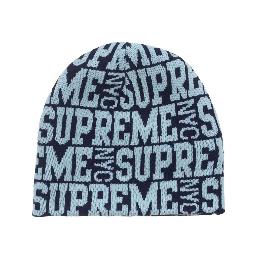 Supreme Reversible Camo Beanie Navy