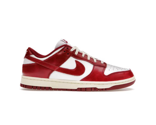 Nike Dunk Low PRM Vintage Team Red