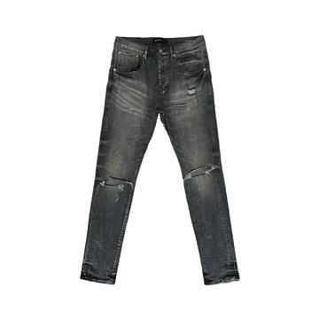 Purple Brand Silver Distressed Jeans