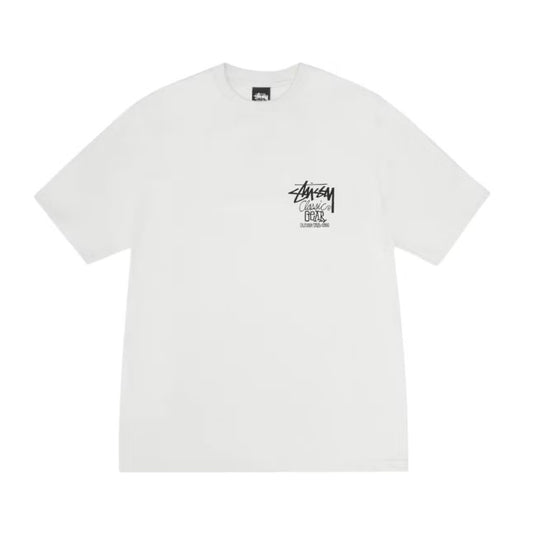 Stussy Classic Gear Tee White