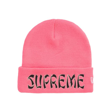Supreme New Era Action Beanie Pink