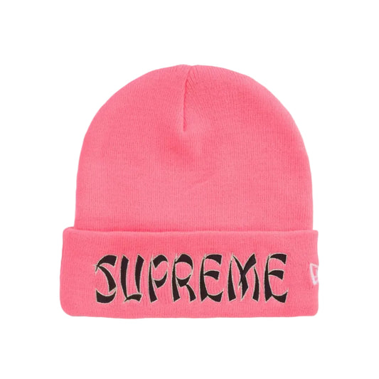 Supreme New Era Action Beanie Pink