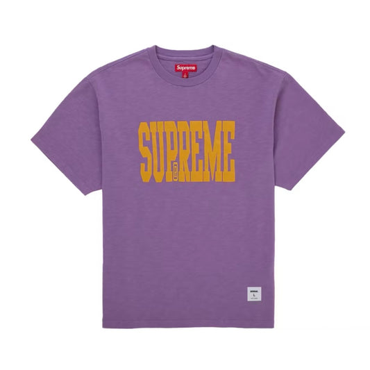 Supreme Applique S/S Tee Dusty Purple